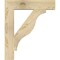Ekena Millwork Funston Block Rough Sawn Bracket, Douglas Fir, 4"W x 22"D x 26"H BKT04X22X26FST05RDF - alternate 2